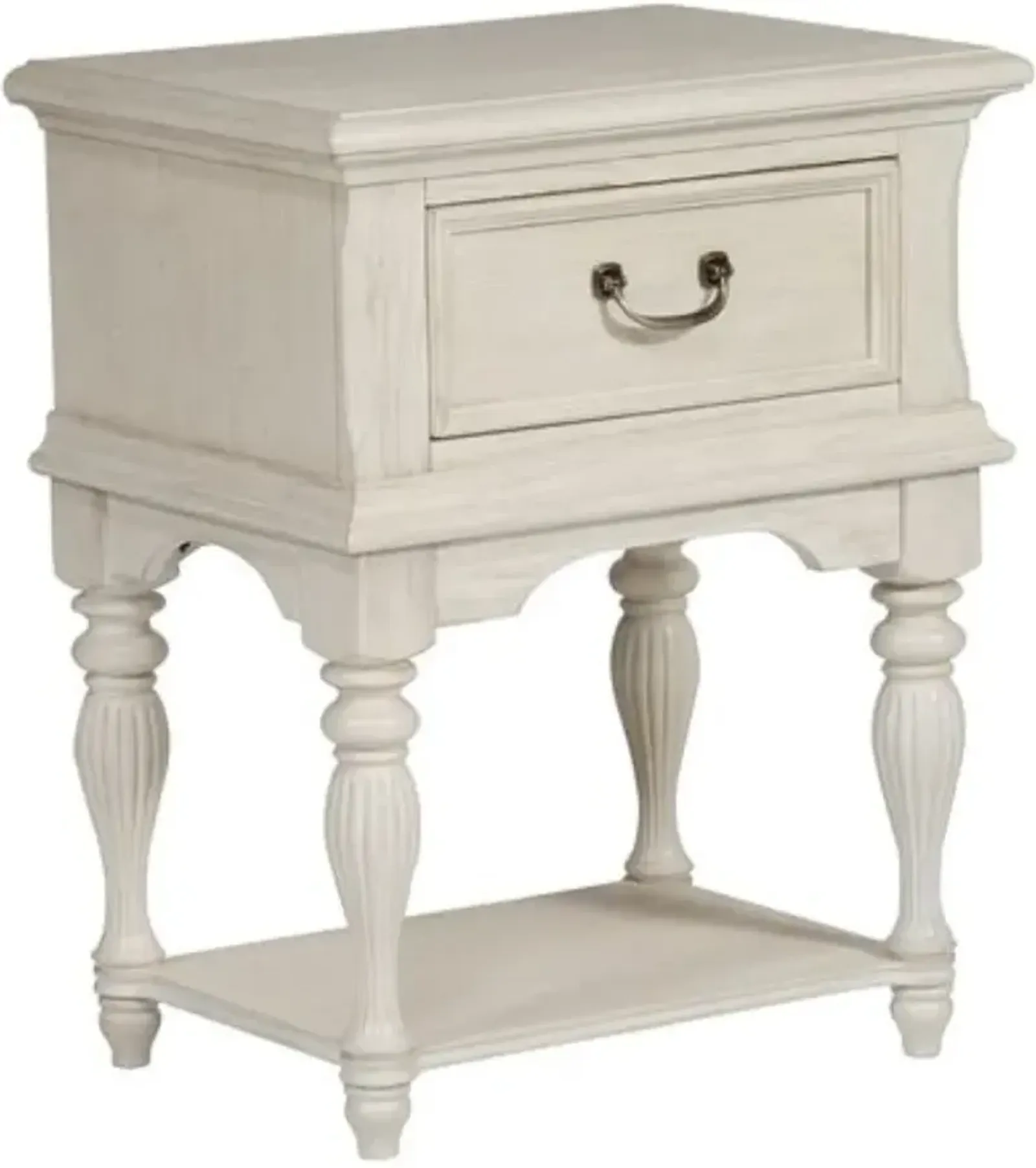 Liberty Furniture Bayside Antique White Nightstand