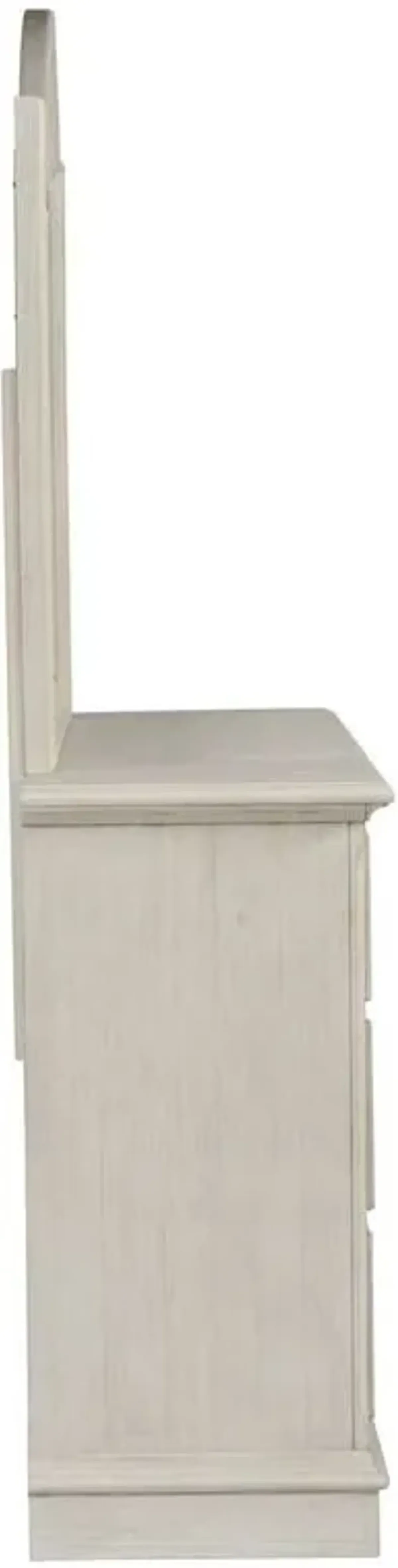 Liberty Furniture Bayside Antique White Dresser And Mirror