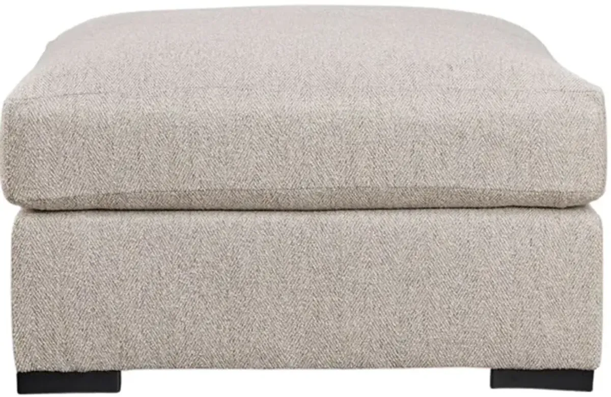 Benchcraft® Ballyton Sand Oversized Accent Ottoman