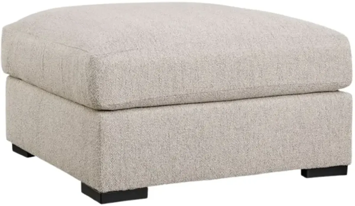 Benchcraft® Ballyton Sand Oversized Accent Ottoman