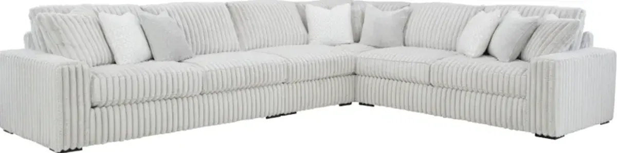 Signature Design by Ashley® Stupendous 4-Piece Alloy Sectional