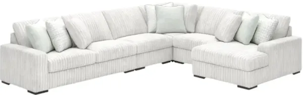 Signature Design by Ashley® Stupendous 5-Piece Alloy Right-Arm Facing Sectional and Chaise