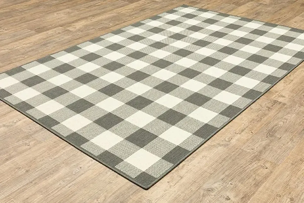 Oriental Weavers Marina Gray 5'x8' Rug