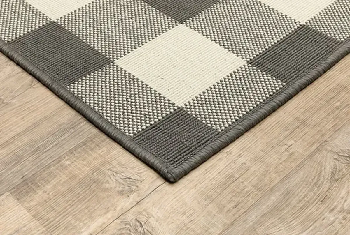 Oriental Weavers Marina Gray 5'x8' Rug