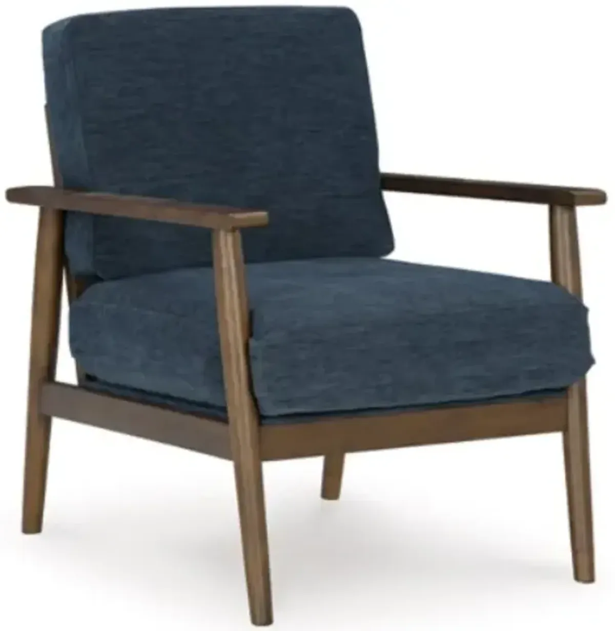 Signature Design by Ashley® Bixler Navy/Brown Accent Chair