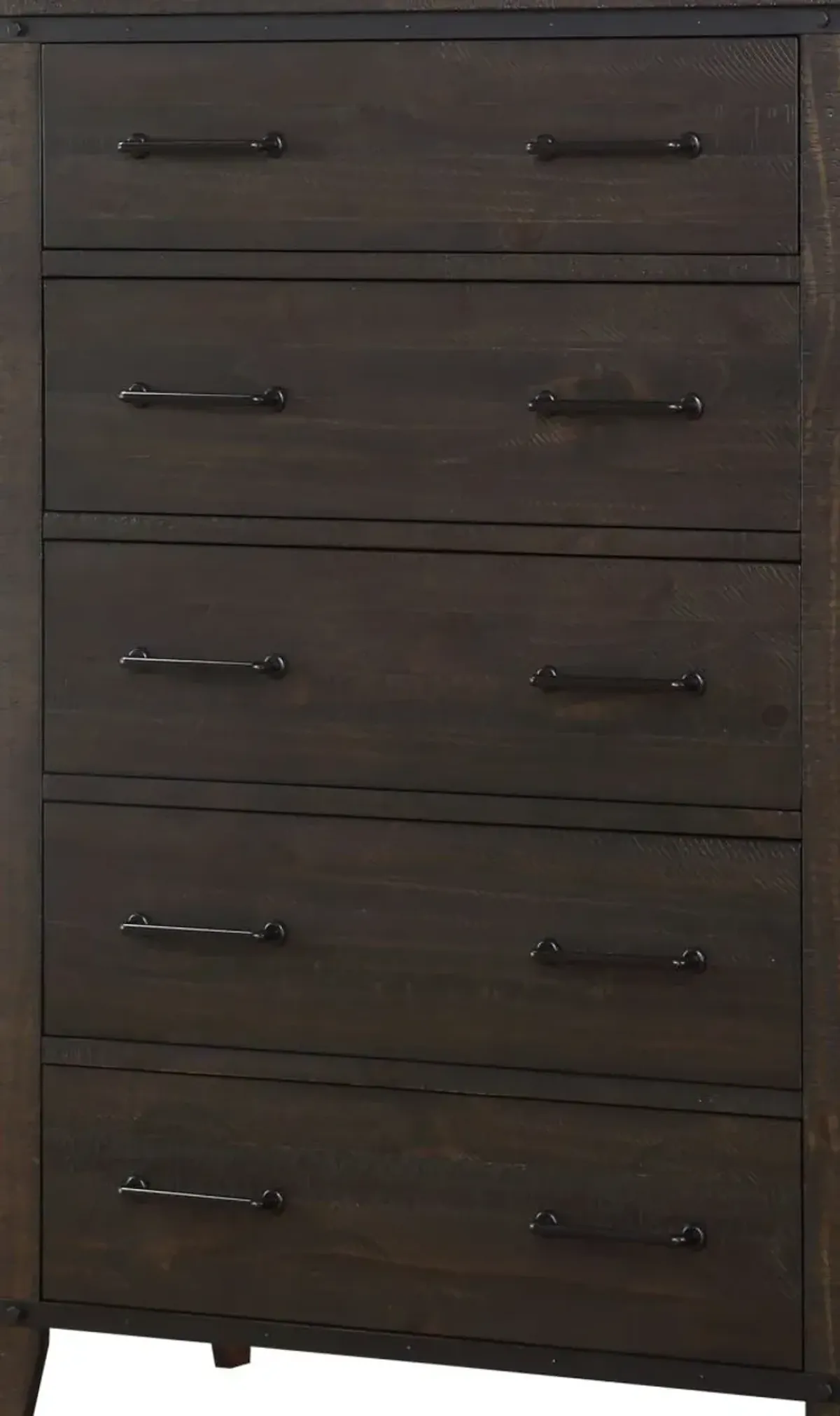 Holland House Furniture Montana Distressed Charcoal Pine Chest