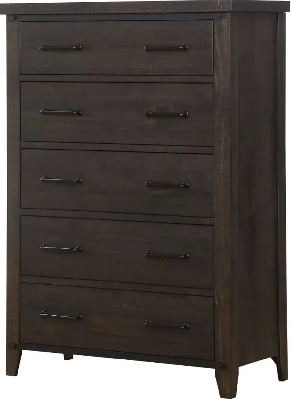 Holland House Furniture Montana Distressed Charcoal Pine Chest