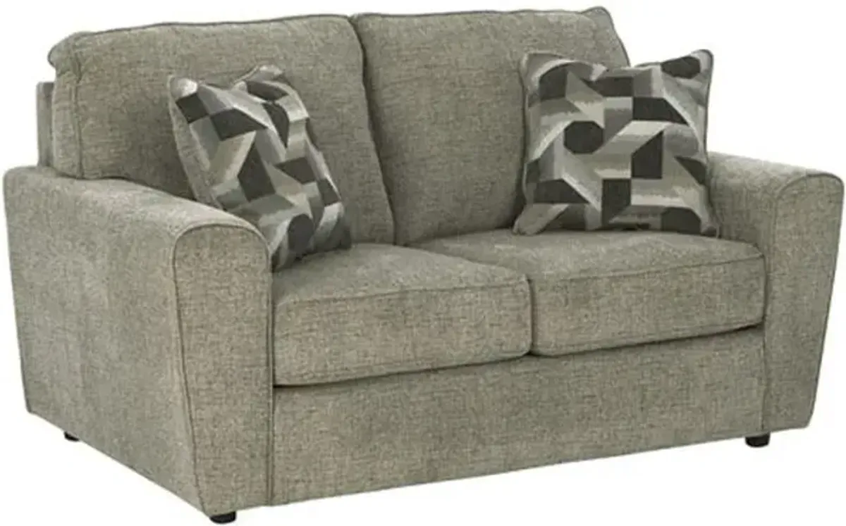 Signature Design by Ashley® Cascilla Pewter Loveseat