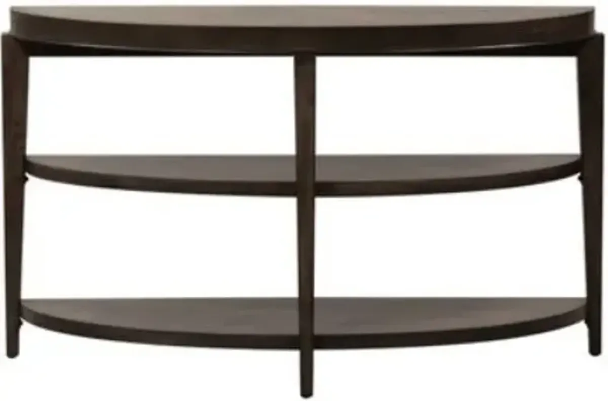 Liberty Furniture Penton Espresso Stone Sofa Table
