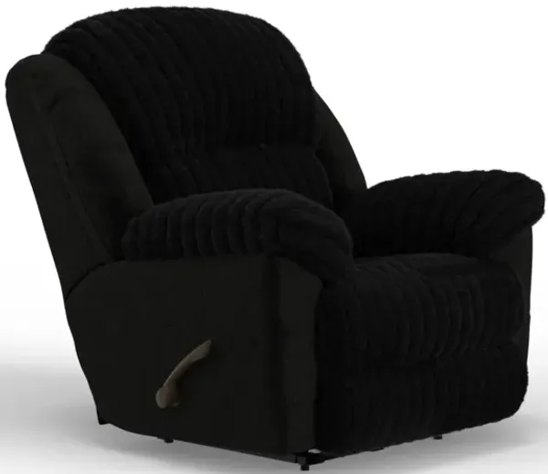 iAmerica Daphne Black Manual Rocker Recliner