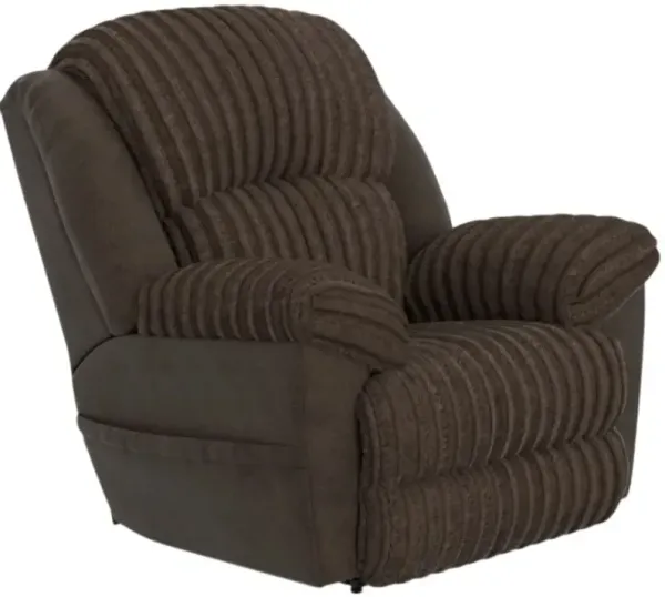 iAmerica Daphne Chocolate Manual Rocker Recliner