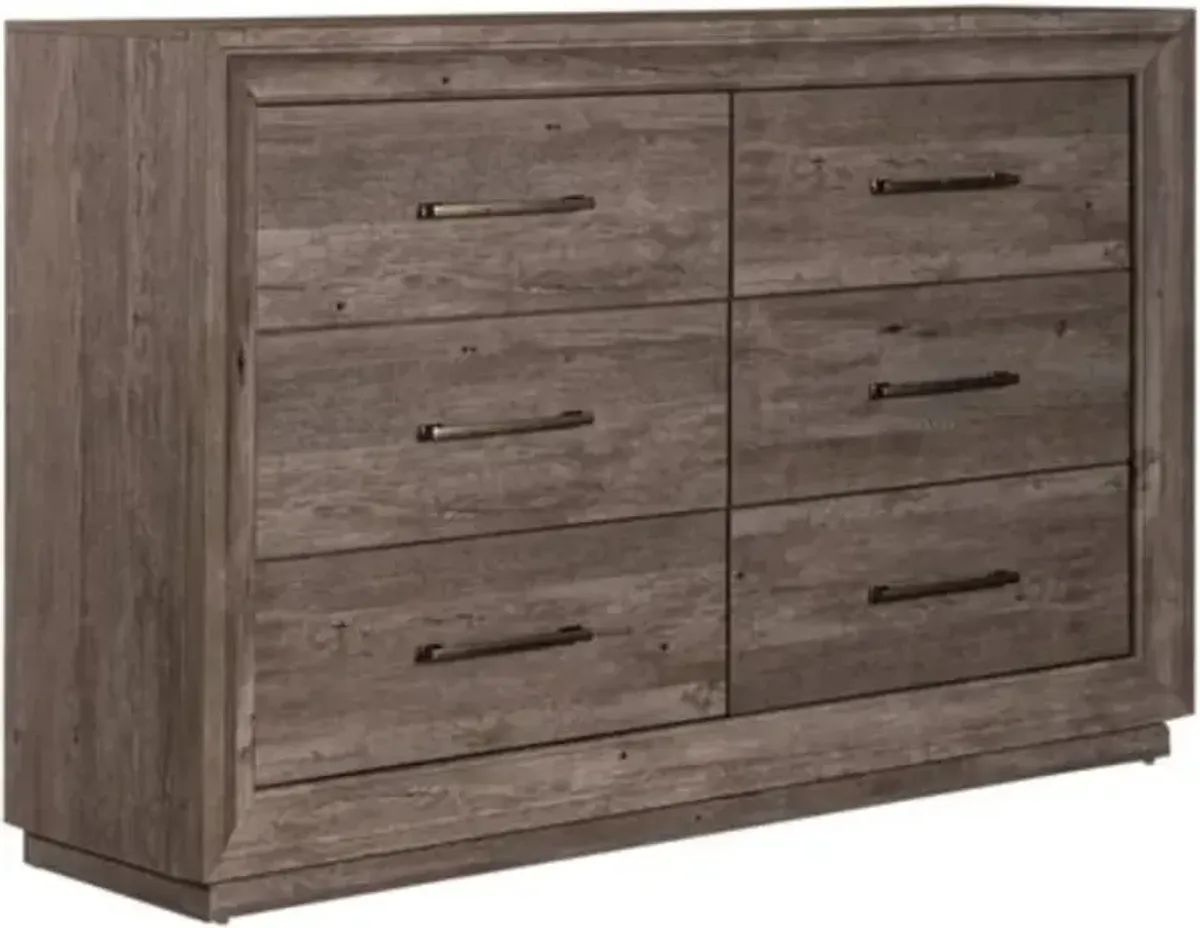 Liberty Furniture Horizons Graystone Dresser