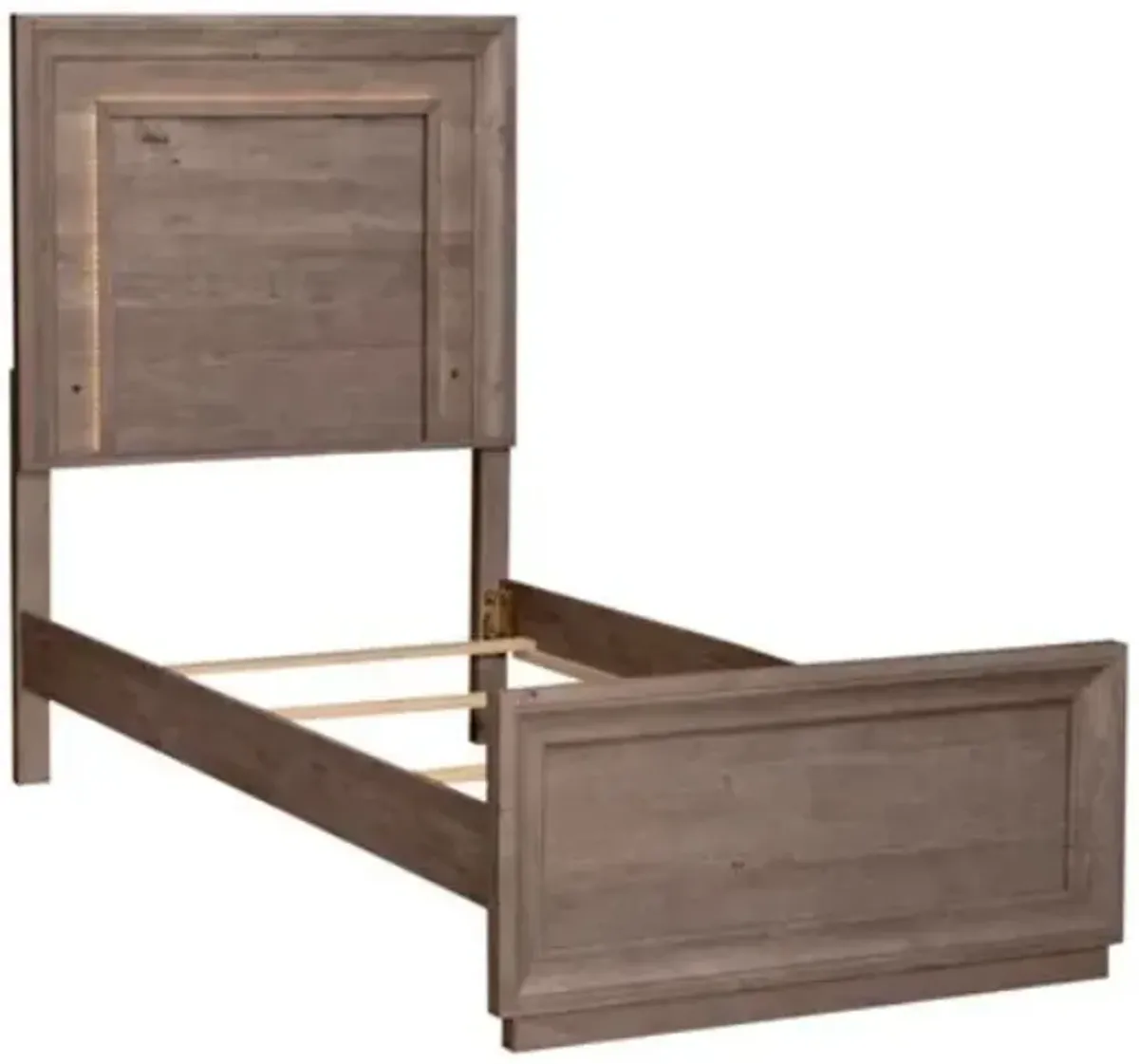 Liberty Furniture Horizons Graystone Twin Panel Bed