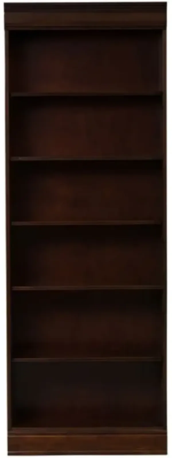 Liberty Furniture Brayton Manor Dark Brown Jr Executive 84" Bookcase