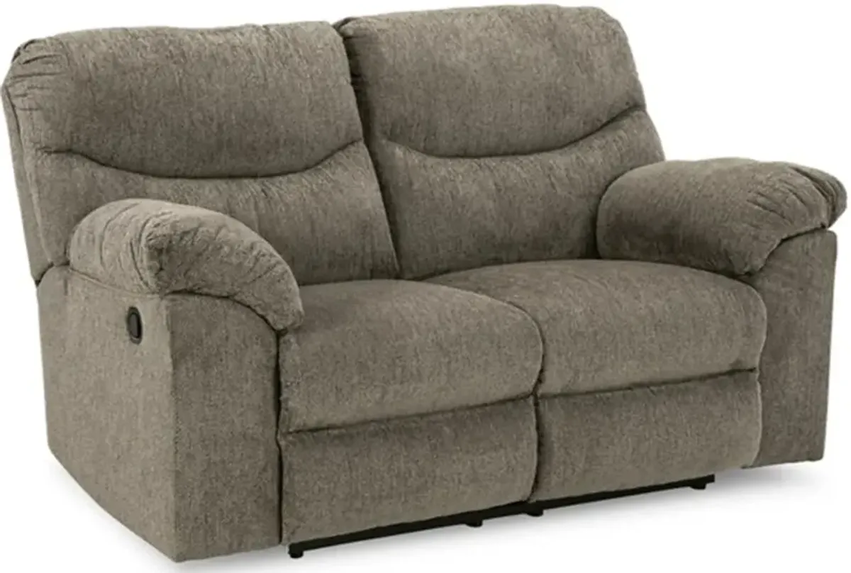 Signature Design by Ashley® Alphons Putty Reclining Loveseat