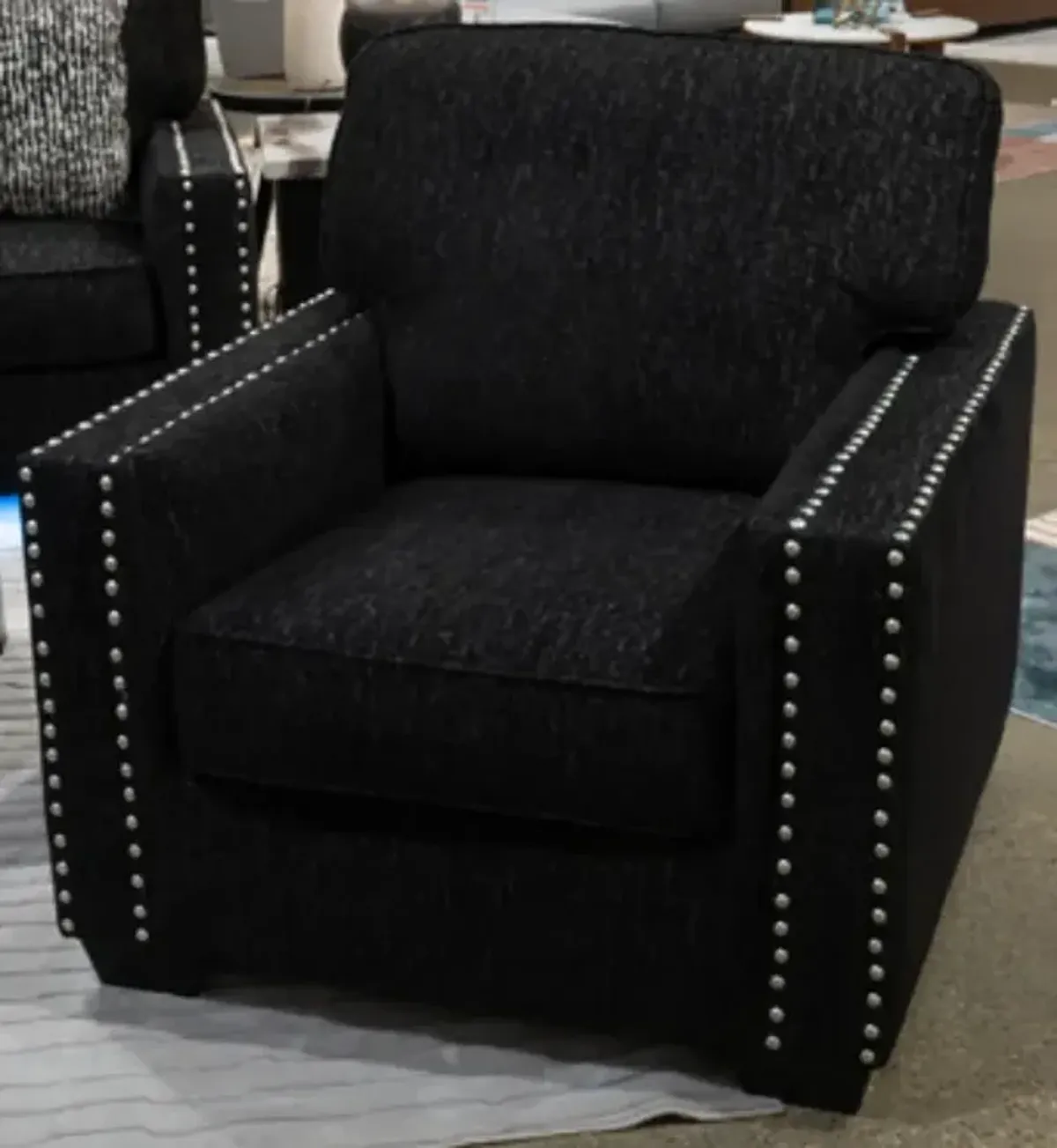 Benchcraft® Jasmine Peaks Coal Chair and a Half