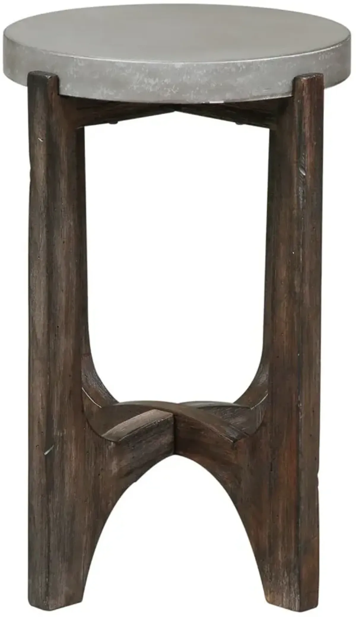 Liberty Furniture Cascade Wirebrush Rustic Brown Chairside Table