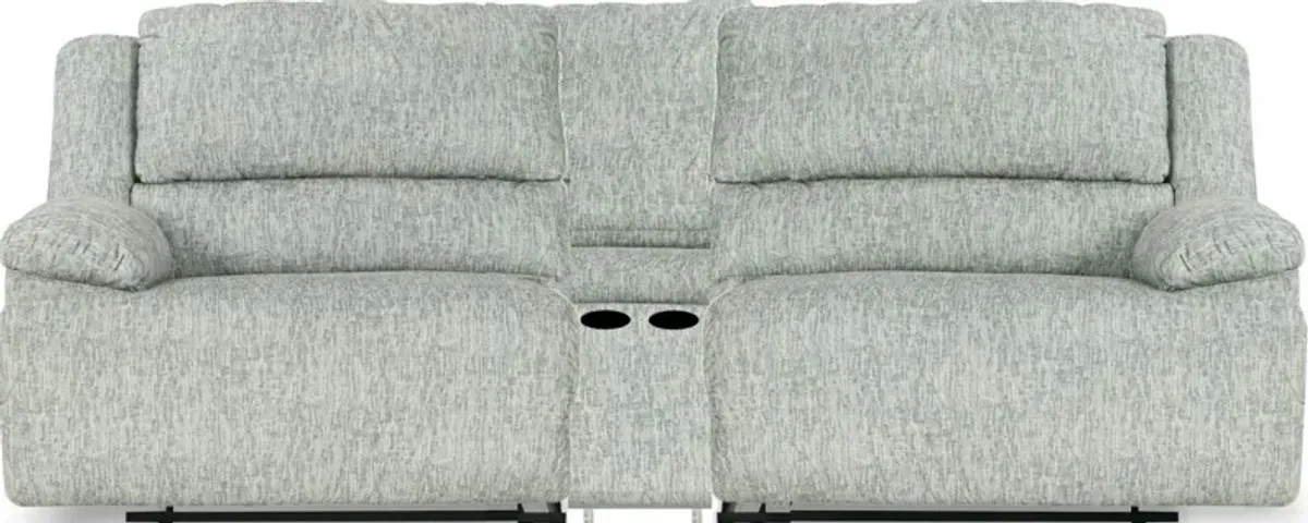 Signature Design by Ashley® McClelland 3-Piece Gray Manual Reclining Sectional