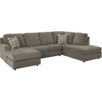 Signature Design by Ashley® O'Phannon 2-Piece Putty Sectional