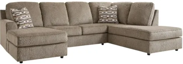 Signature Design by Ashley® O'Phannon 2-Piece Briar Right-Arm Facing Corner Sofa and Left Arm Chaise