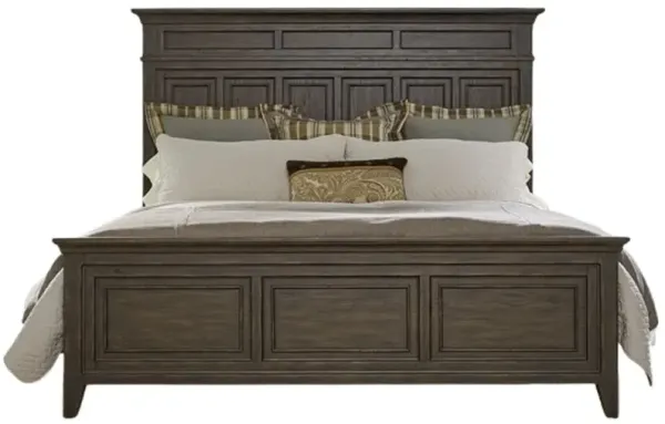 Liberty Furniture Paradise Valley Saddle Brown California King Panel Bed