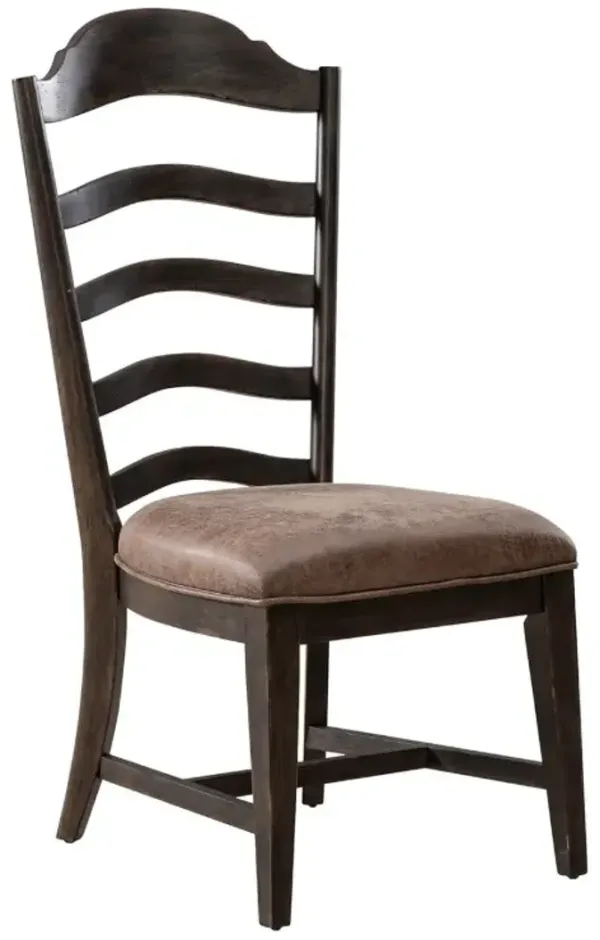 Liberty Furniture Paradise Valley Saddle Brown Dining Side Chair