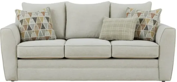 Furniture Fusion Tony Linen Beige Sofa