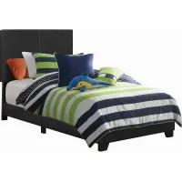 Coaster® Dorian Black Twin Bed