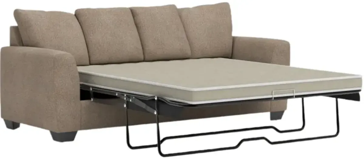 Benchcraft® Triston-Peaks Suede Queen Sleeper Sofa