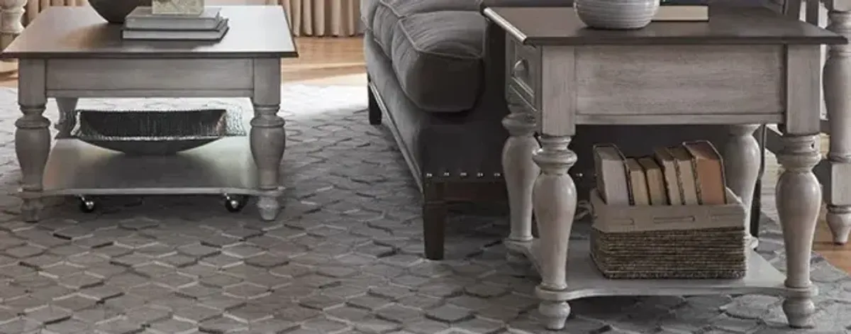 Liberty Furniture Ocean Isle 3-Piece Antique White Table Set