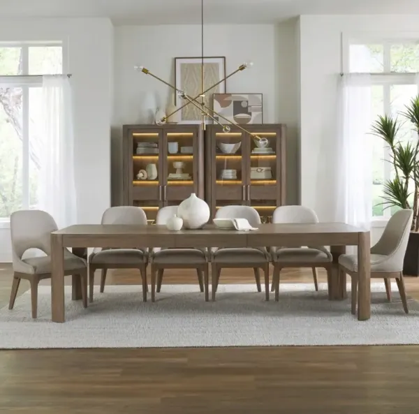 Liberty Furniture South Bend 7-Piece Burnished Clay Dining Set