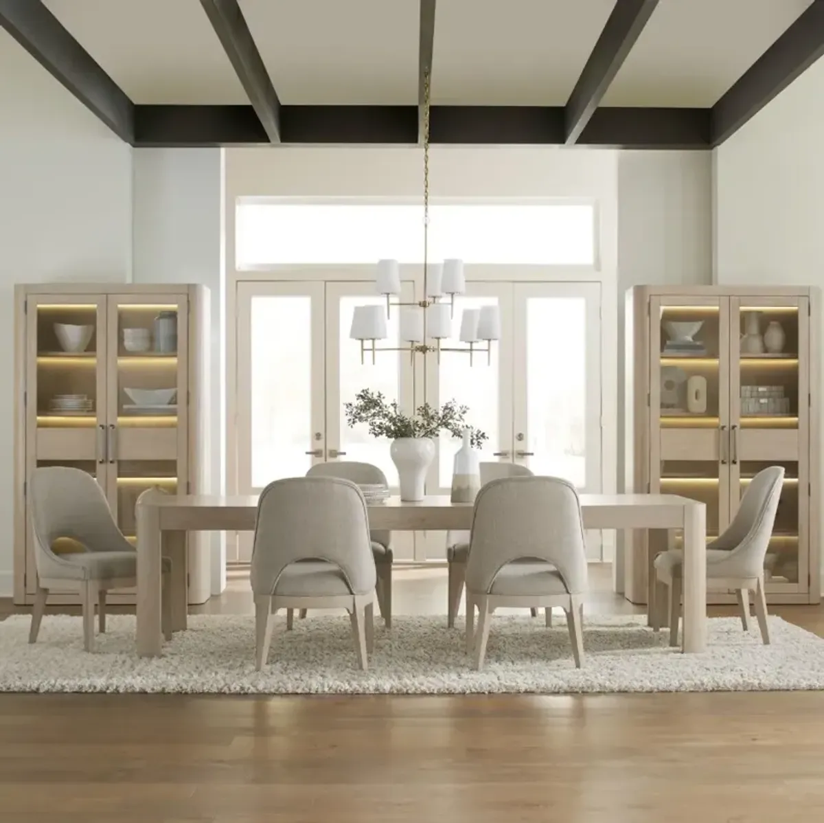 Liberty Furniture South Bend 7-Piece Cloud White Dining Set