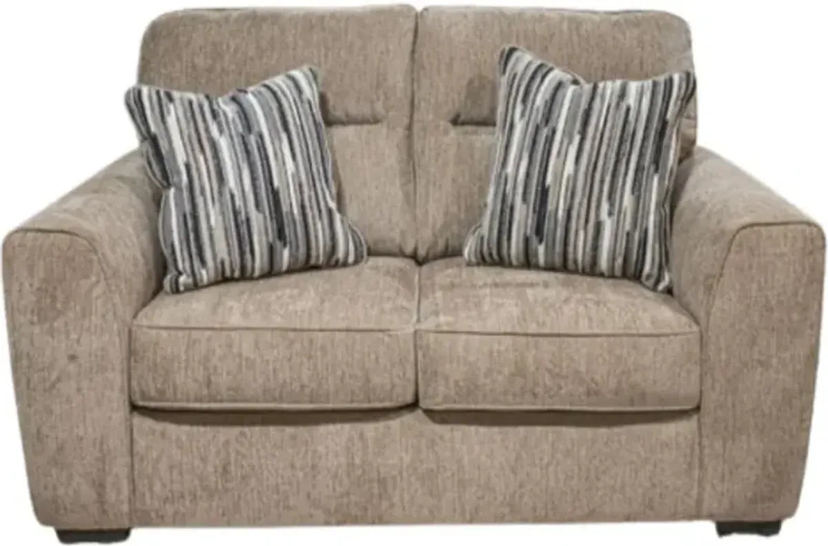 Benchcraft® Olten Mocha Loveseat