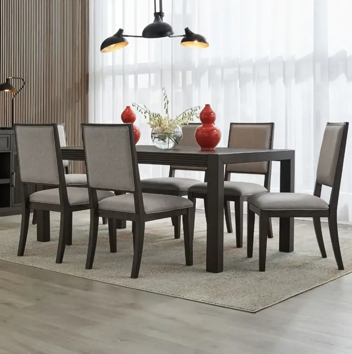 Liberty Furniture Modern Edge 7-Piece Caffe Dining Set