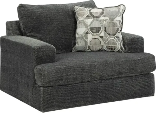 Signature Design by Ashley® Karinne Smoke Oversized Chair