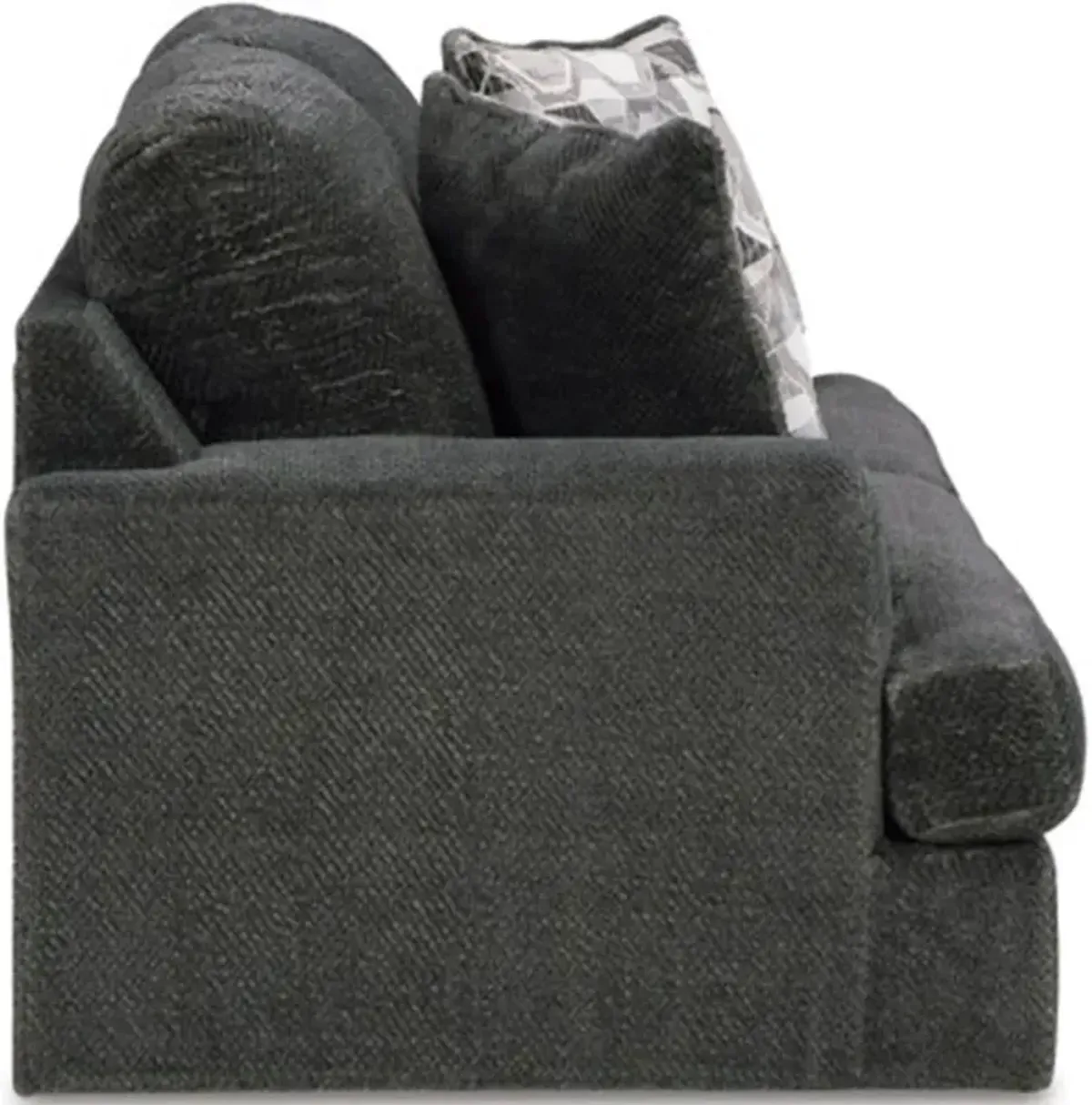 Signature Design by Ashley® Karinne Smoke Loveseat