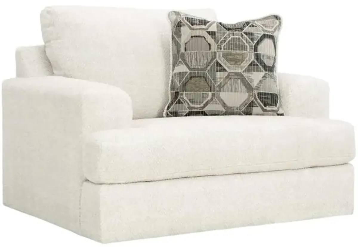 Signature Design by Ashley® Karinne Linen Chair and a Half