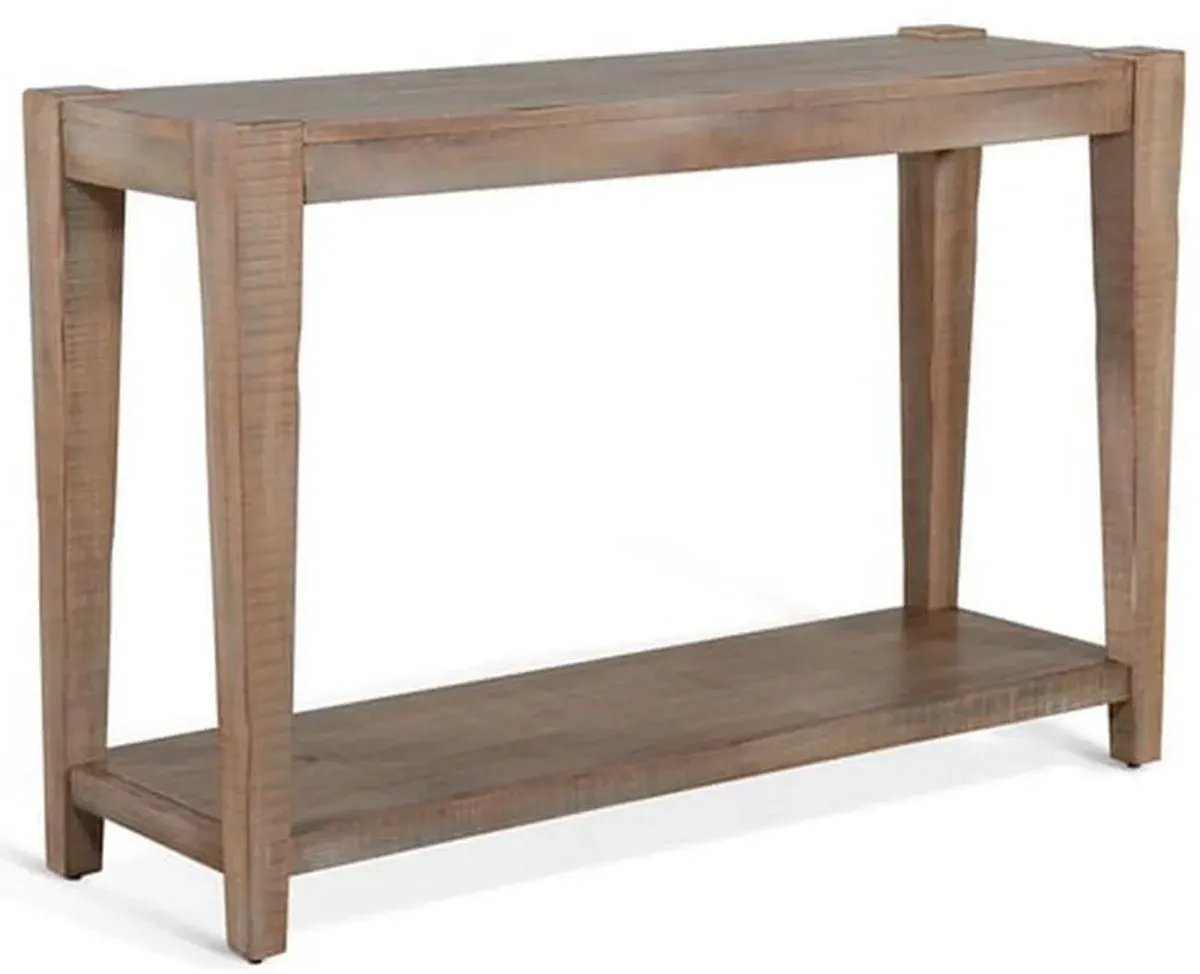 Sunny Designs Vivian Weathered Brown Sofa Table