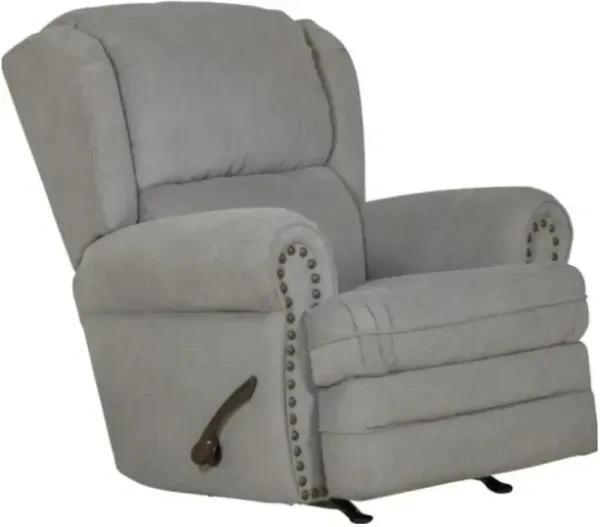 iAmerica Nickel Manual Rocker Recliner with Nailhead Trim
