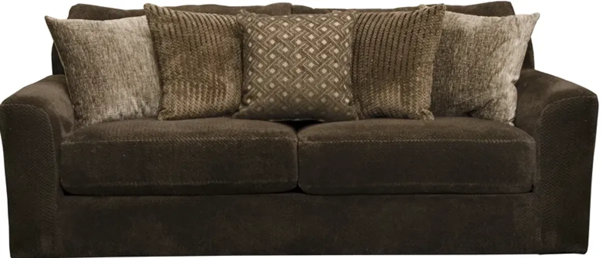 iAmerica Logan Plush Sleeper Sofa