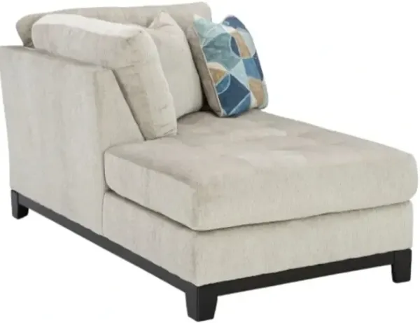 Benchcraft® Maxon Place 3-Piece Stone Chaise Sectional