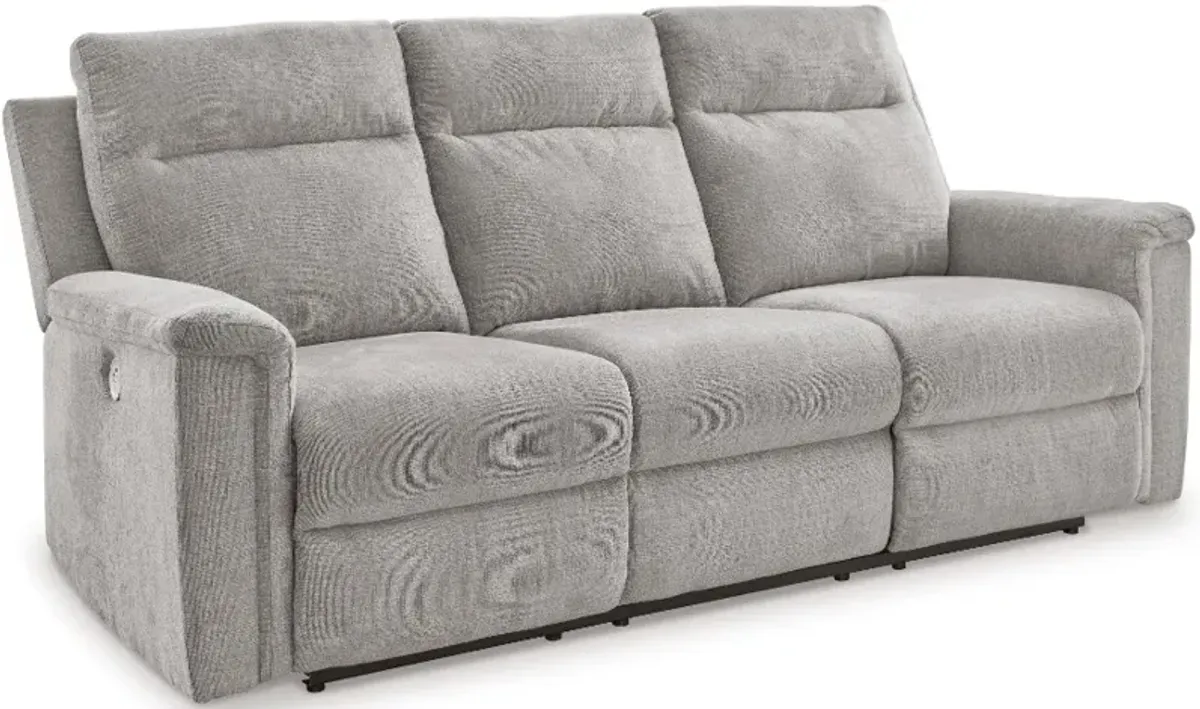 Signature Design by Ashley® Barnsana Ash Power Reclining Sofa