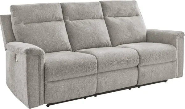 Signature Design by Ashley® Barnsana Ash Power Reclining Sofa