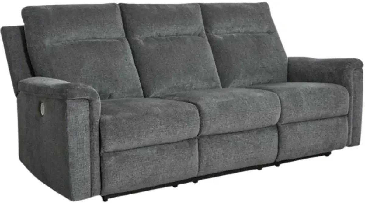 Signature Design by Ashley® Barnsana Gravel Power Reclining Sofa