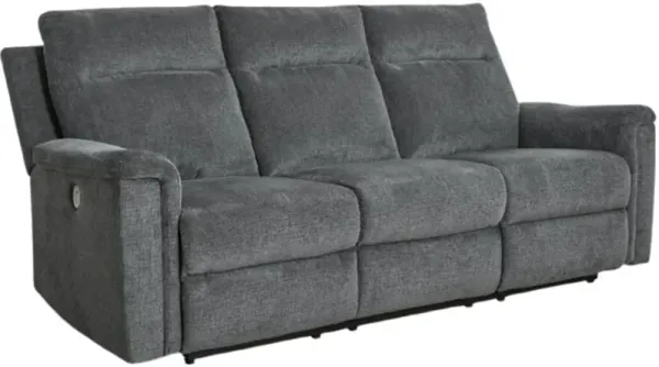 Signature Design by Ashley® Barnsana Gravel Power Reclining Sofa