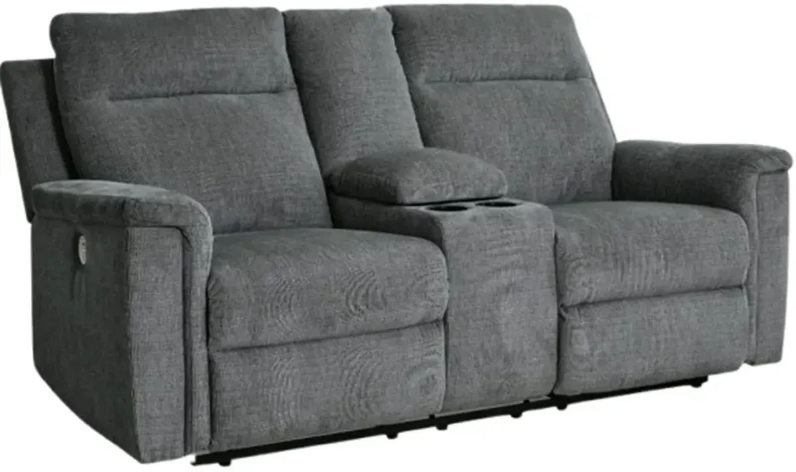 Signature Design by Ashley® Barnsana Gravel Power Reclining Loveseat