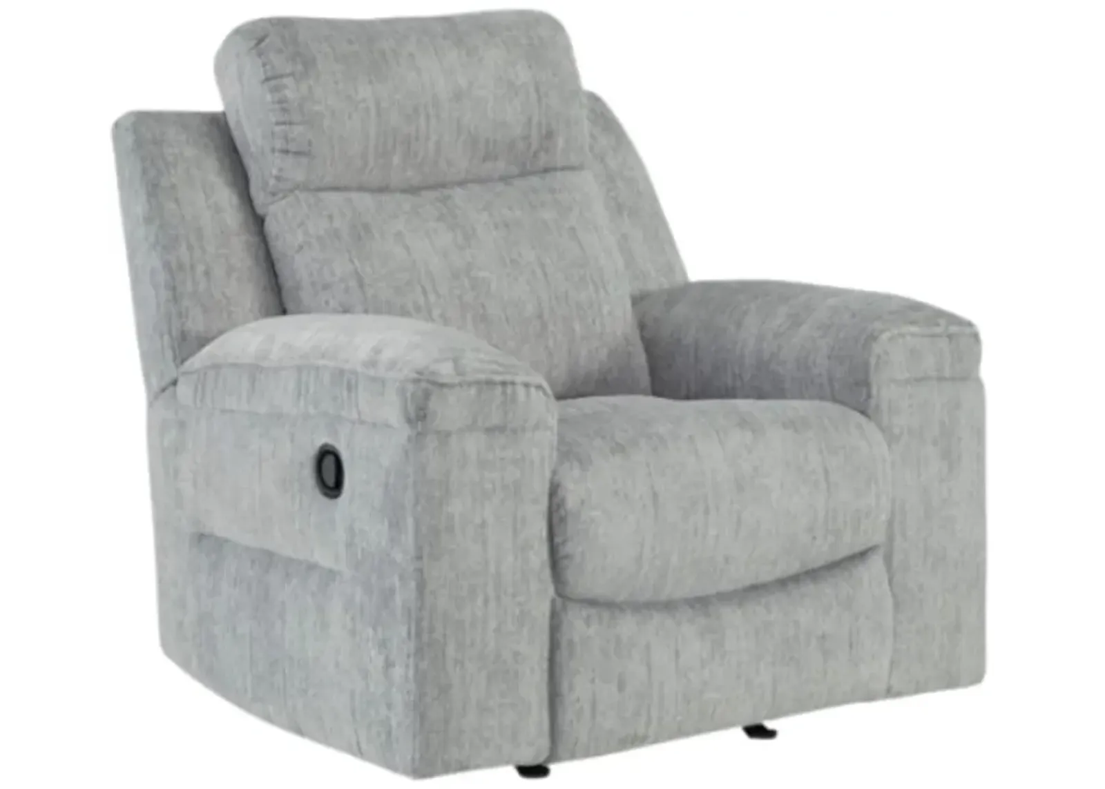 Benchcraft® Buntington Pewter Rocker Manual Recliner