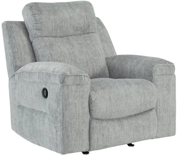 Benchcraft® Buntington Pewter Manual Rocker Recliner