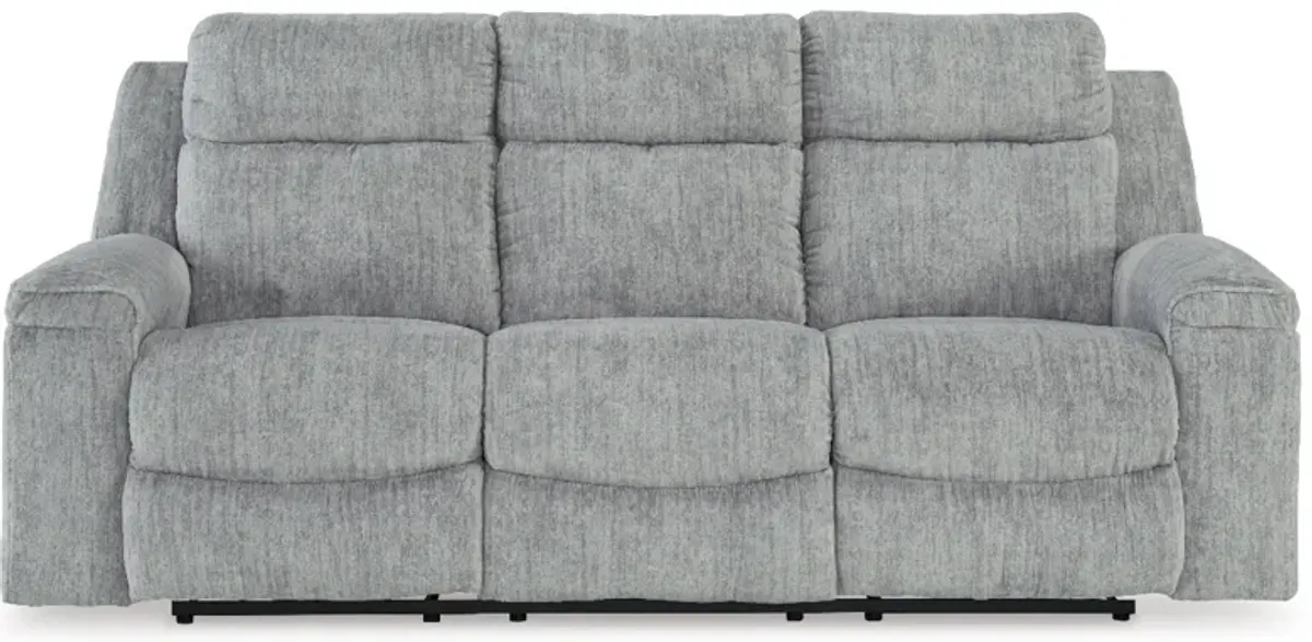 Benchcraft® Buntington Pewter Power Reclining Sofa