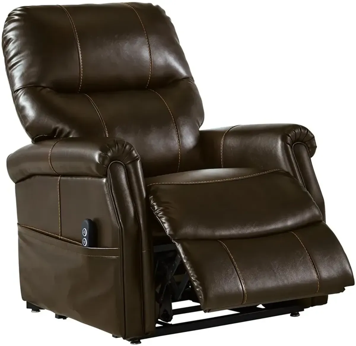 Signature Design by Ashley® Markridge Chocolate Power Lift Recliner